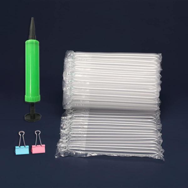 Inflatable Air Bubbles Film Cushion Rolls Round Shockproof Air Bubble Cushion Packaging Plastic Air Cushion Packaging Film Roll