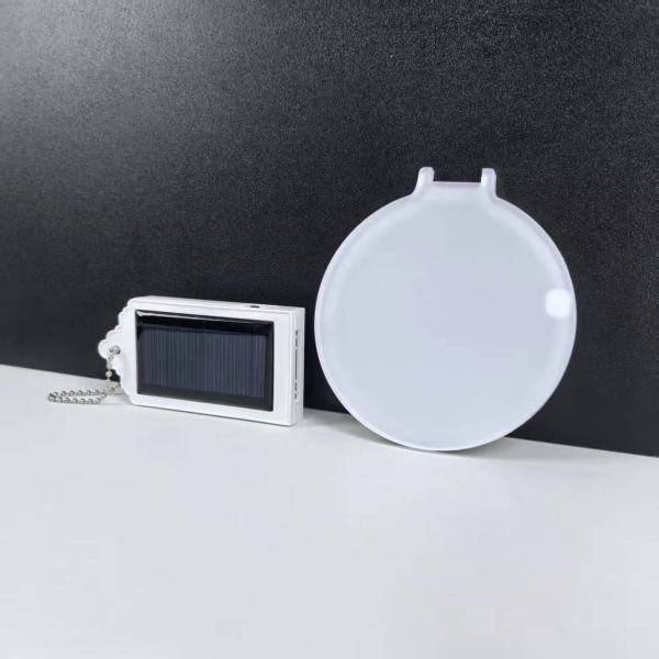 Solar-Powered Sublimation Acrylic Pendant Light Blanks Custom Acrylic Lamp Ornament Holiday Decorations