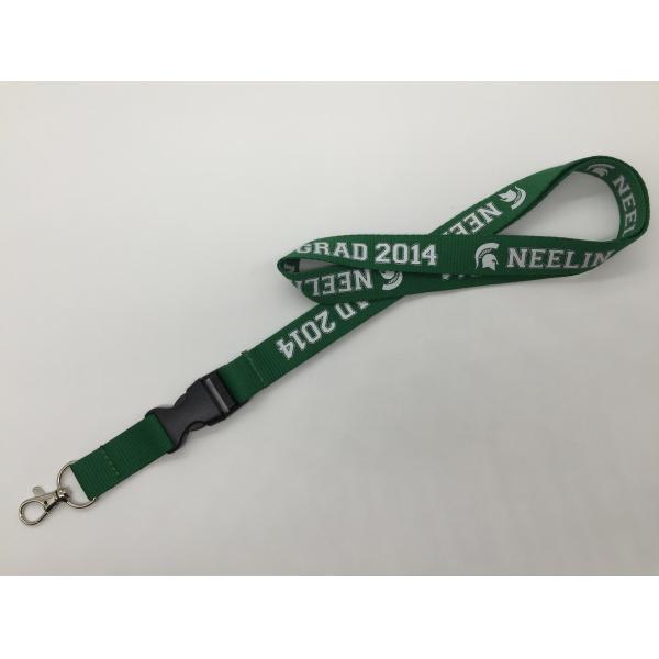 Land rover good-looking silk screen Printing Custom neck Polyester Lanyard
