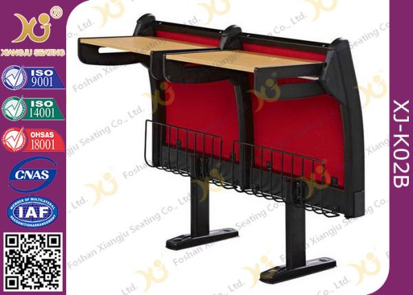 Steel Leg Center Distance 520 mm School Desk And Chair For High School