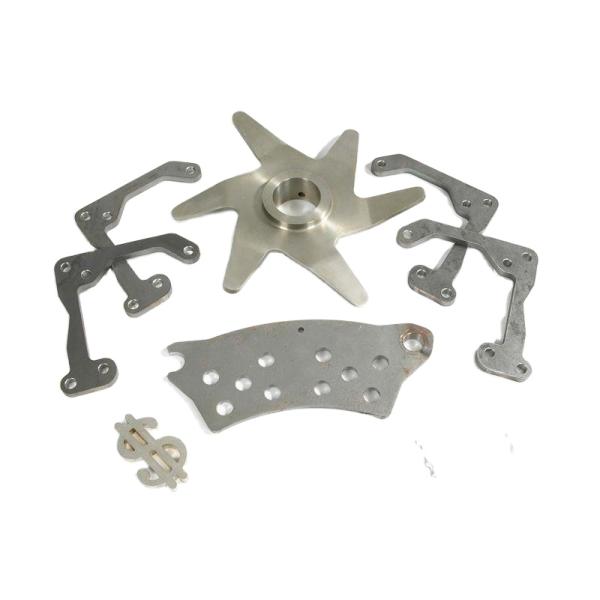 OEM Специализированные высокоточные нержавеющая сталь пробивание изгибание сварки металлоломки части