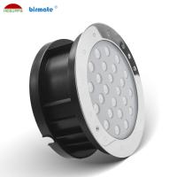 O RGB conduziu debaixo d'água os projetores, 24W 24V conduziu a iluminação SS316L do ponto ajusta a luz da associação do ângulo