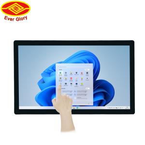 Anti Glare 18.5" Touch Screen Monitor Shock Resistance Multi Touch