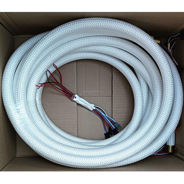 12V increíble cubierta tejida rgbw 360 grados flexible tubo blando píxel rgbic neon nen tiras de iluminación cinta