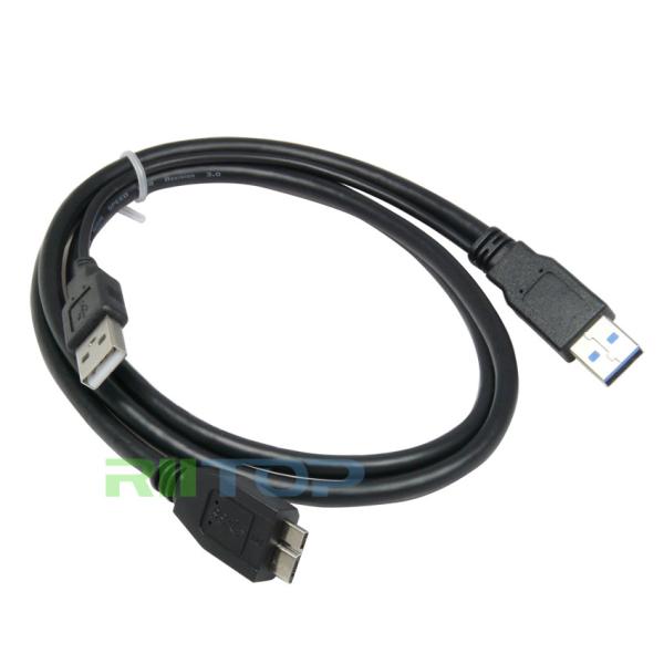 USB 3.0 Y Cable A-Male to Micro B-Male am/micro bm data cable Black 1m 3Ft 5Gbps