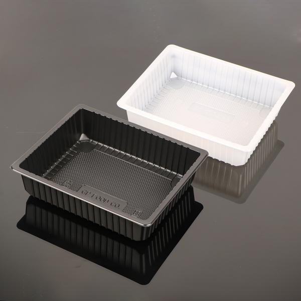 Disposable Freezing Food Grade PP Heat Sealing Plastic Frozen Food Meat Packaging Tray MAP Tray