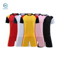 Kit de entrenamiento personalizado para clubes de fútbol con tela ligera Número personalizable