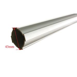 Max OD 43MM Aluminium Alloy Pipe Lean Tube 2.3 mm Thickness Wall 6063-T5