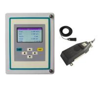Medidor de fluxo de RS485 Modbus IP68 Doppler com bidirecional