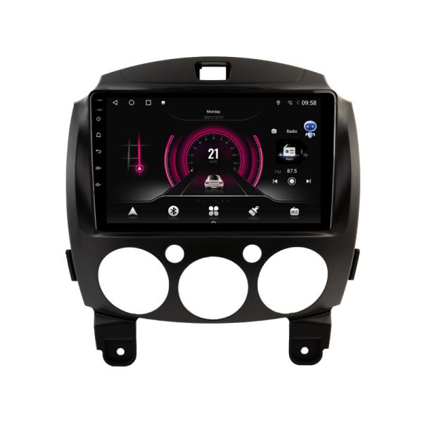Pantalla de 9"/10.1" Para Mazda 2 Mazda2 2007-2014 Stereo multimedia para autom