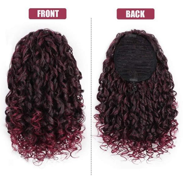 Curly Ponytail Extension Colorful Long Ponytail with Latest Design and Reasonable