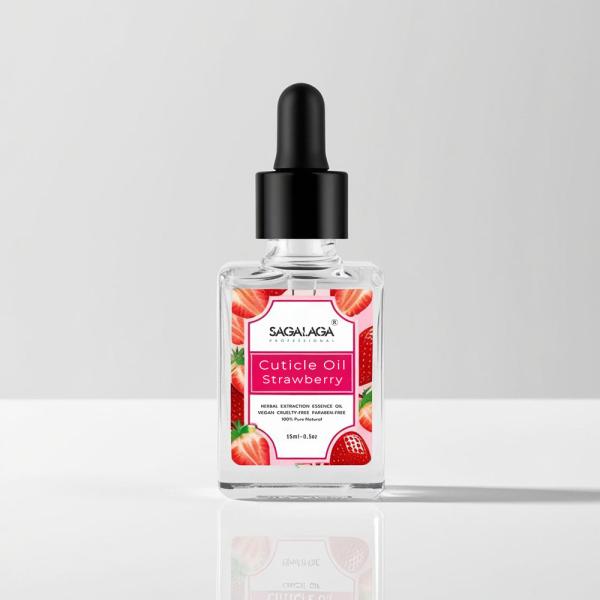 Healthy Formulate Nail Care SAGALAGA Strengthening Oil Nourish Hydrates Cuticle Oil for Moisturizing Nails Custom Logo