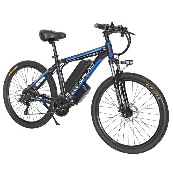 Smlro Battery Assisted Mountain Bikes C6 Series 18MPH 1000W Motor