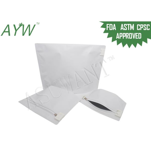 Барьер запаха сумок пластикового ребенка марихуаны засорителей устойчивый с молнией замка