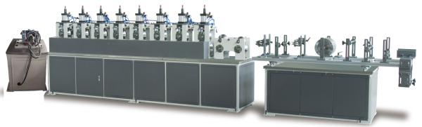 Kraft Paper Frequency Control 8mm Corner Board Machine 11.8kw