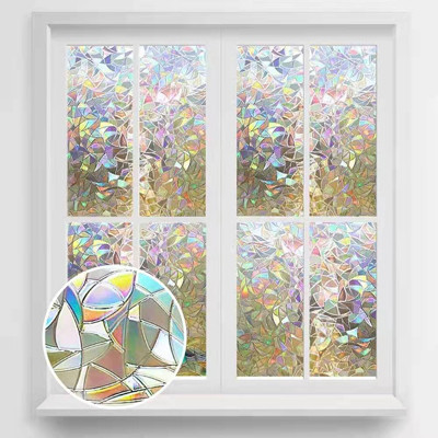 3D Decorative Plastic Window Privacy Film Houseware Products