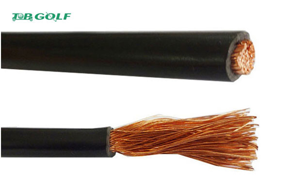 4 кабеля автомобильного аккумулятора клуба AWG 12V с изоляцией PVC