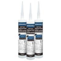 Mastic acétique résistant de vieillissement de silicone de traitement pour la grande glace de construction