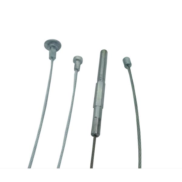 Зацинкованная проволока 1,5 мм с цинковой головкой для подвесной структуры