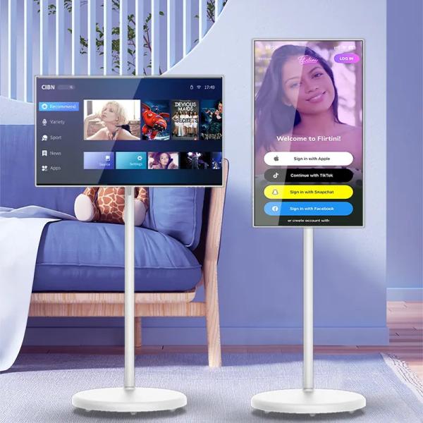 Интерактивный 32 дюймовый StandBy Me Монитор ЖК-экран Передвижной телевизор Умный Инцелл Цифровые вывески PS5 Игра