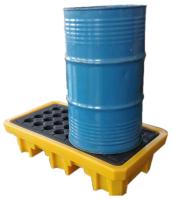 Depósito da pálete 43-200L do derramamento da plataforma IBC da pálete da retenção de derramamento do cilindro de óleo do Iso