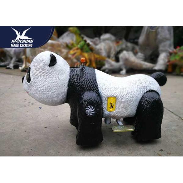 Indoor Playground Motorized Animal Scooters Artificial Animal Air Case Silicone Rubber Skin