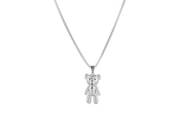 XL8178 Necklace Fashion Neutral Style Set Auger Bear Personalized Necklace