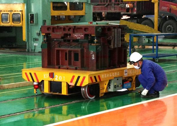 Foundry Motorized by Battery Propelled Automatic Die Handling Transfer Cart For Sale