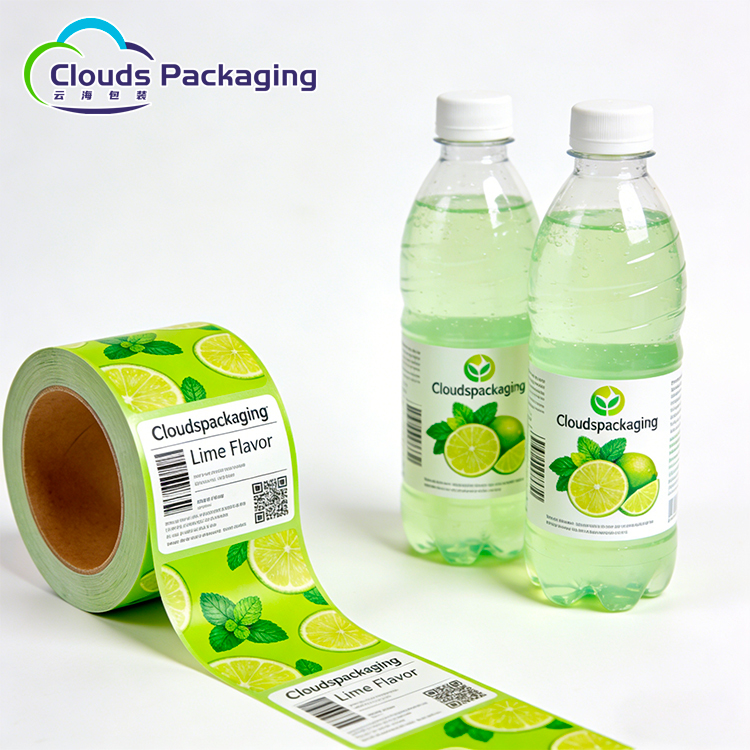 Custom Waterproof Packing Labels PET Pvc Shrink Wrap Label for Bottle Printing Heat Shrink Sleeve Label