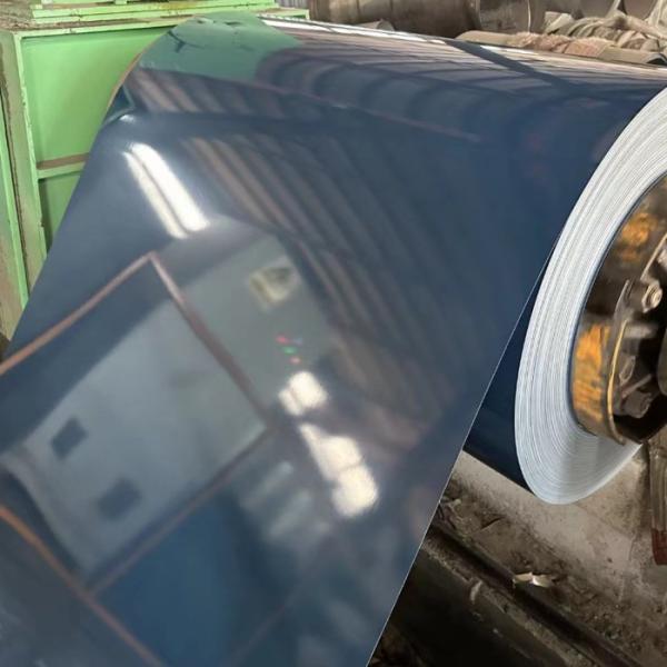 Z121-Z180 Покрытие цветным покрытием Предварительно окрашенная стальная PPGI катушка для металлического кровельного листа