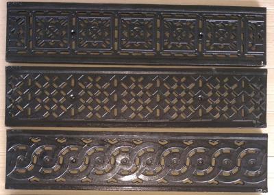 Automatic Line  Metal Driveway Drainage Grates Deco Weave / Diamond Patterns