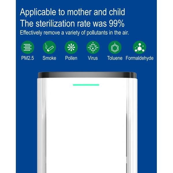 Домашняя рыба 350м3/ч УФК воздушно-очиститель Коммерческий очиститель дыма