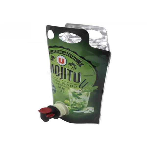 качество еды 1L 2L 3L 4L 5L стоит вверх мешок, сумки вина алюминиевой фольги с Spout