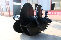 Bocado de broca 3000mm de furo de Pilling 450mm Rig Tool Construction Earth Auger da exploração