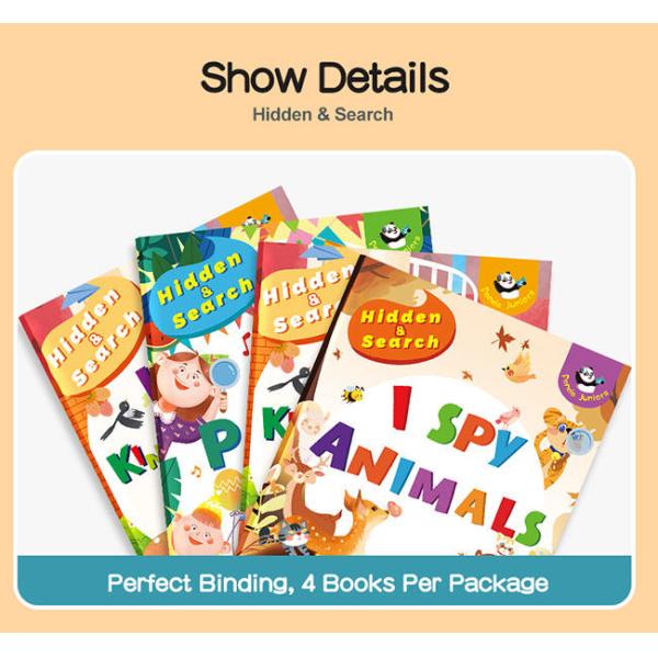 ‎Kindergarten Children Hide And Seek Picture Book Children Parenting Toys
