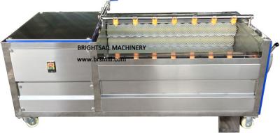 máquina de 3-4kw 237r/Min Potato Washing And Peeling