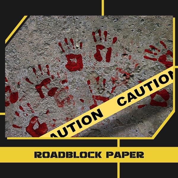 Caution, Police or Biohazard High Visibility Tape | 1000 Ft | Halloween Decoration Tape for Haunted Houses