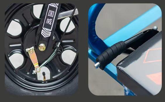 Blue High Load Agricultural Electric Cargo Tricycle Express Electric Tricycle