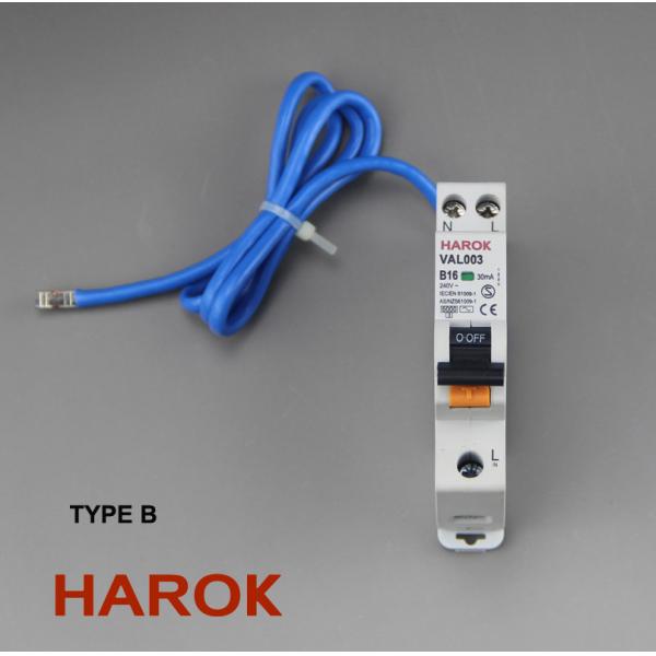 VAL003 tipo disyuntor actuado actual residual de B con la protección de la