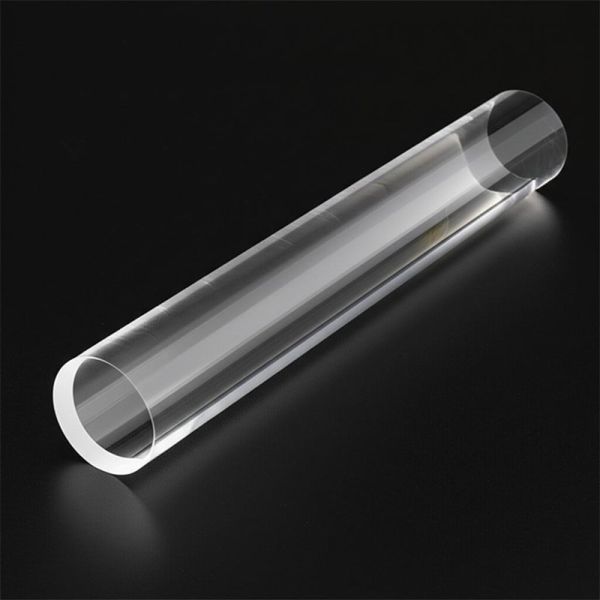 EFG Grown Method Sapphire Tube Customizable Sizes with Wide Transmission Wavelength Range