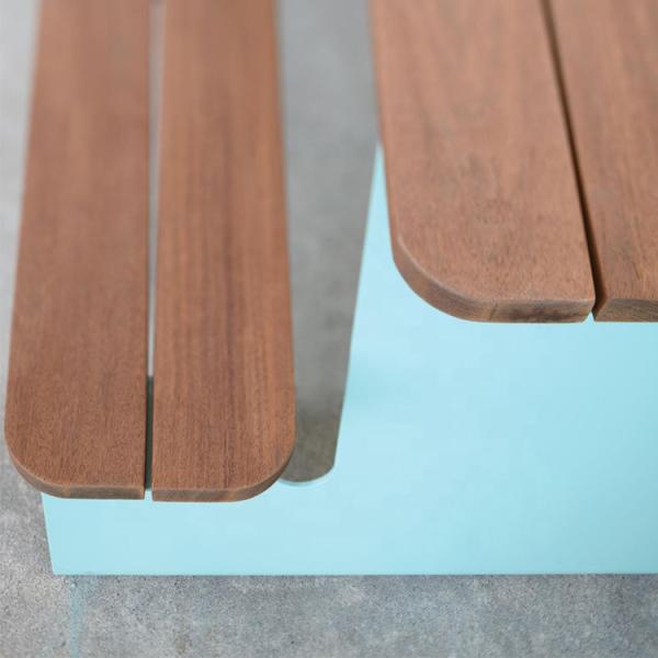 Hotsale Custom Make Outdoor Furniture Garden Dinning Table Wooden Picnic Table Modern Style Table Bench