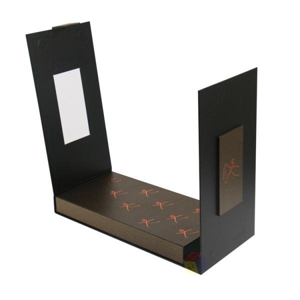 Finition de surface en feuille chaude Logo personnalisé Boîte de papier de bonbons de luxe pour cadeau de chocolat du Ramadan