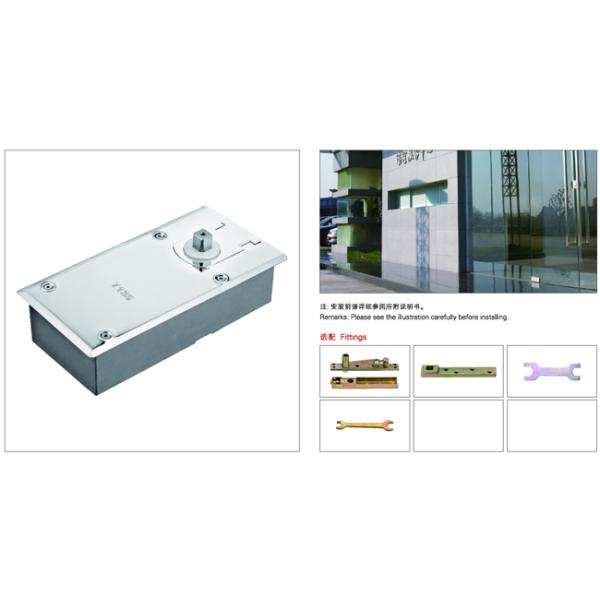 Floor Hinge 7135, color:black or blue, casting iron,  weight capacity 90kgs,