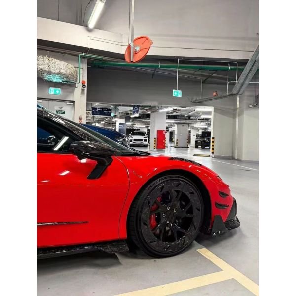 N Style Lamborghini Body Kit Carbon Body Kit Front Lip Side Skirts Spoiler Rear Diffuser