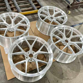 6061-T6 Forged Wheels FK07 5Y Spoke 18-23 8.5J-11J ET12-50 PCD5x112/5x120 Fit BMW Tesla Porsche Benz Audi EV Sport Car
