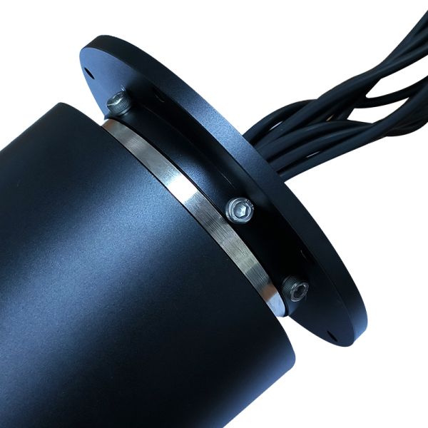 Integrated Slip Ring with 14MPa Ultra-High Pressure Oil Circuit, 16-Channel High-Current Power Matrix, and IP51 Protection for Heavy-Duty Applications