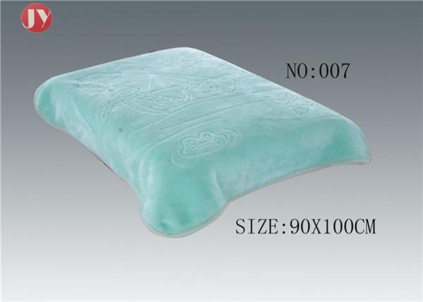 Furry Thick Durable Warm Baby Blanket Children'S Micro Raschel Embossed Blanket