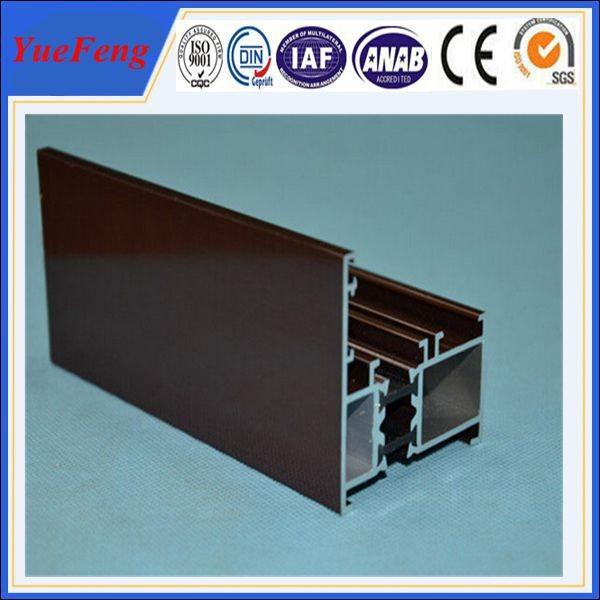 Hot! aluminum manufacturer, OEM/ODM 60063 series aluminium profile windows and doors