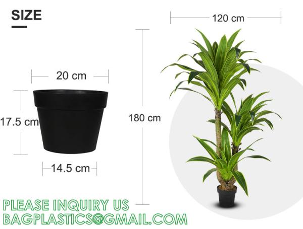 Artificial Agave Plant Potted Plants, Artificial Plant Perfect for Home Office Indoor Decoration