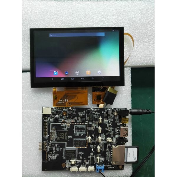 High brightness semi-finished 5 inches Android O.S WiFi Touch Screen LCD display